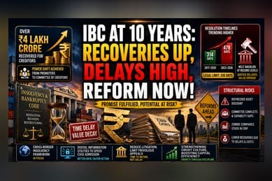 India’s IBC at 10: Efficiency Gains Mask Systemic Backlogs