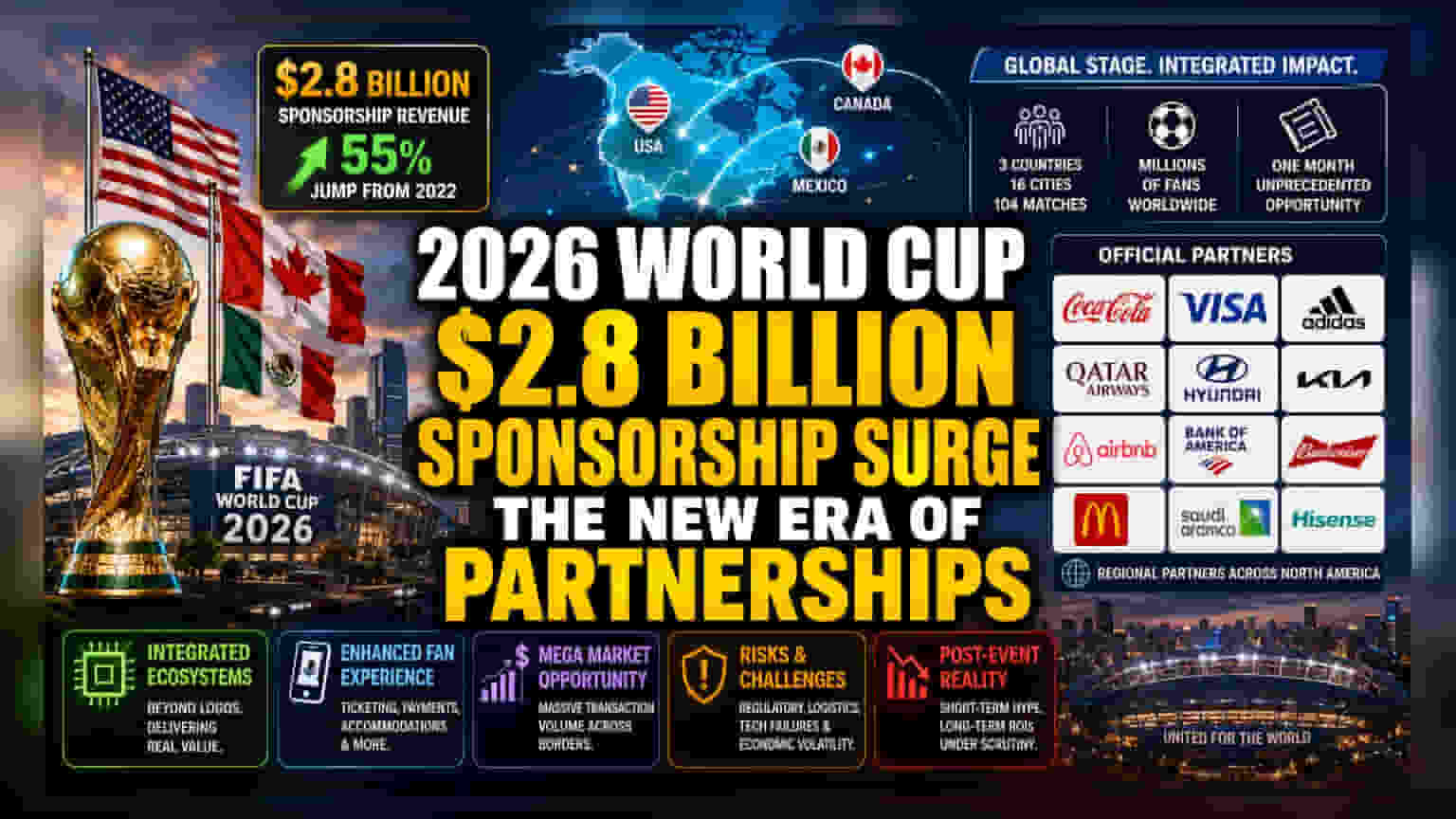 FIFA 2026: $13 பில்லியன் வருவாய் இலக்கு - ஸ்பான்சர்ஷிப்பில் புதிய உச்சம்!