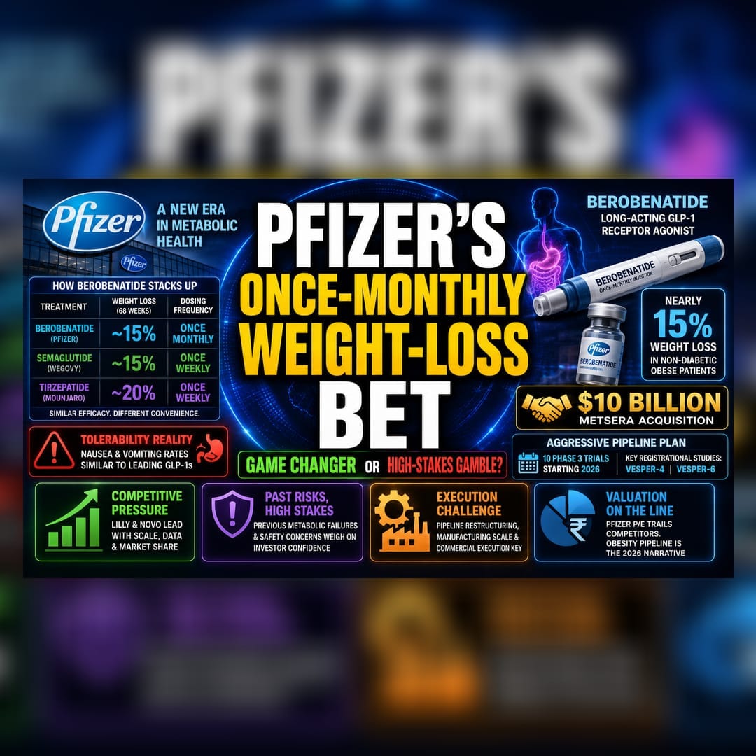 Pfizer Obesity Data Stokes Competitive Pricing Fears | Whalesbook