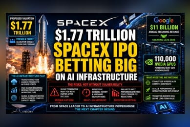 SpaceX IPO Targets $1.77T: The AI Infrastructure Gamble