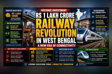 Kolkata Metro Expansion: Rs 1 Trillion Rail Plan Unveiled