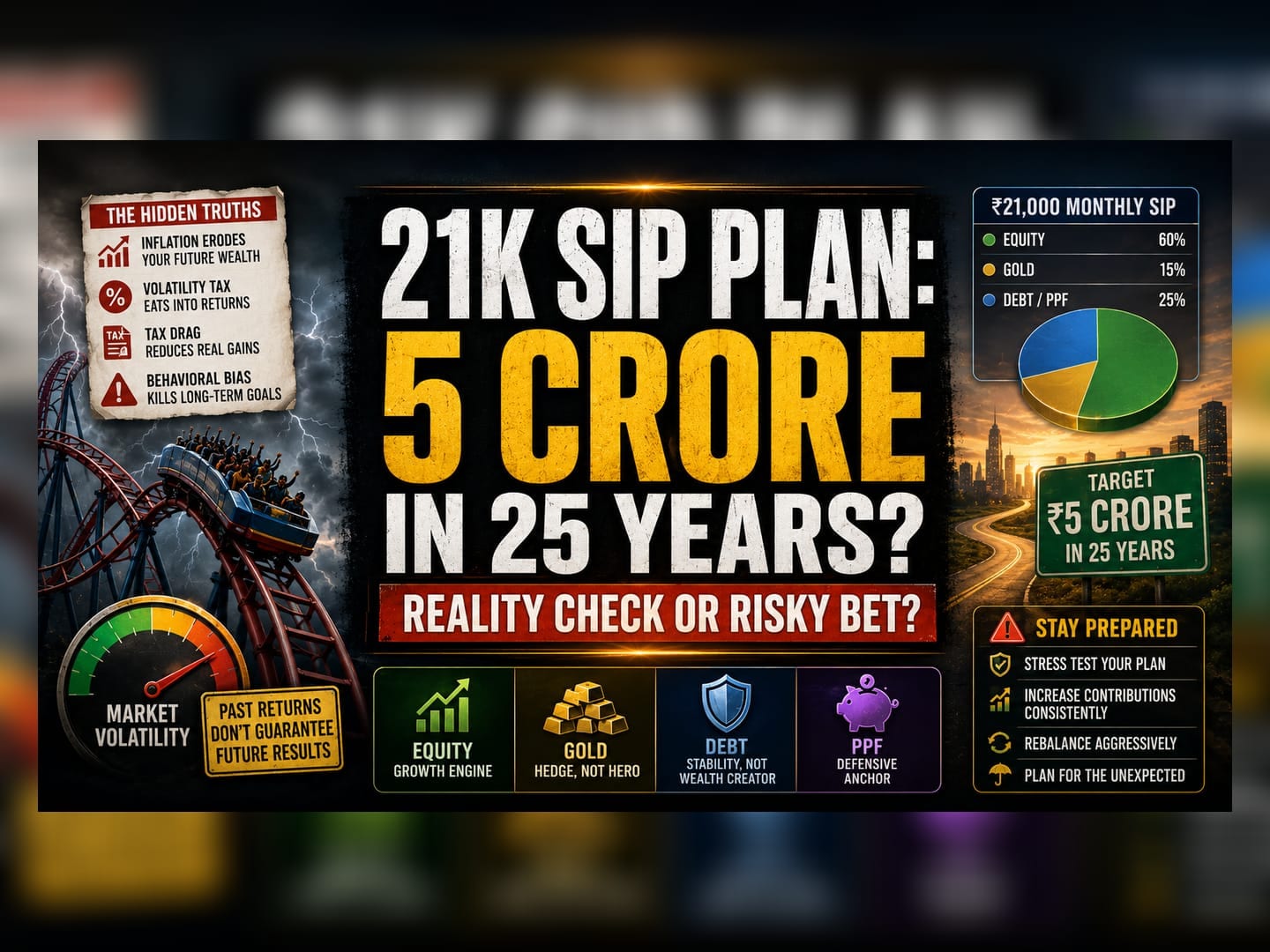Beyond the 5 Crore Myth: The Reality of 25-Year Wealth Goals
