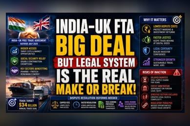 India-UK Trade Deal Hits Legal Reality Check Over Arbitration