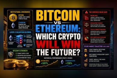 Bitcoin vs. Ether: Why Institutional Capital Prefers Digital Gold