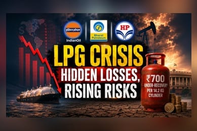 LPG Under-Recovery Strains Indian Oil Firms Amid Energy Woes