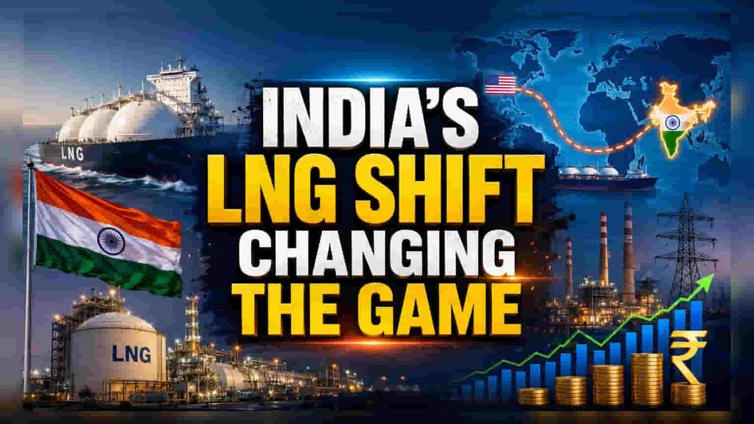 US LNG પર ભારતનો ભરોસો વધ્યો: મધ્ય પૂર્વની સપ્લાય ચેઇનમાં તણાવ