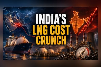 India’s Gas Power Crunch: Spot Market Reliance Hits Redline