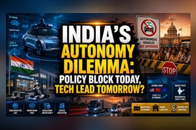 India’s Autonomous Vehicle Policy Standoff Masks Tech Lag