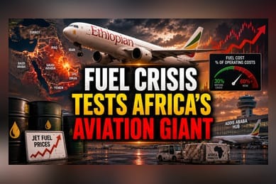 Ethiopian Airlines Navigates Fuel Crisis as Margins Contract