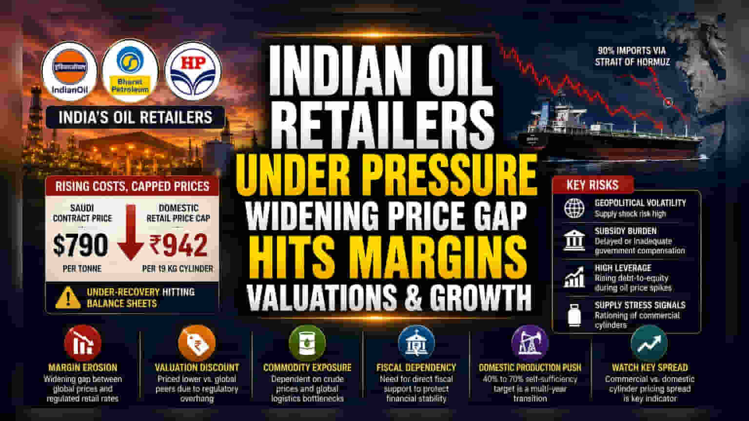 Indian Oil Majors Face Margin Crunch: LPG ના ભાવ વધતા કંપનીઓને મોટું નુકસાન