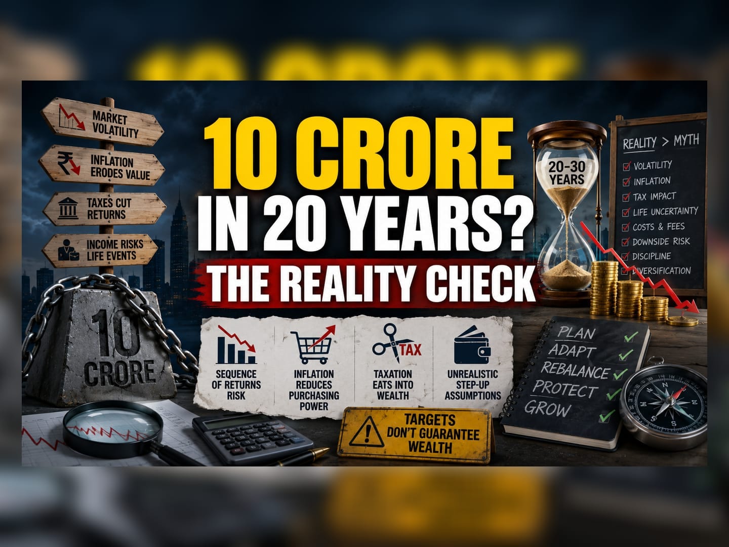 The Rs 10 Crore SIP Trap: Why 12% Returns May Fall Short