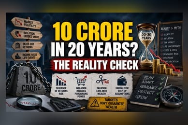 The Rs 10 Crore SIP Trap: Why 12% Returns May Fall Short