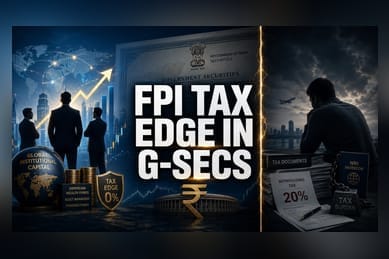India G-Sec Tax Shift: Institutional Wins vs. NRI Hurdles