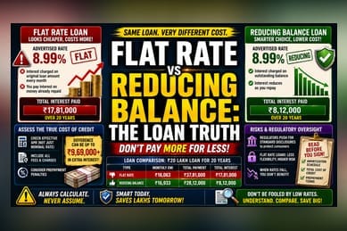 Home Loan Math: Why Flat Rates Can Mask True Borrowing Costs
