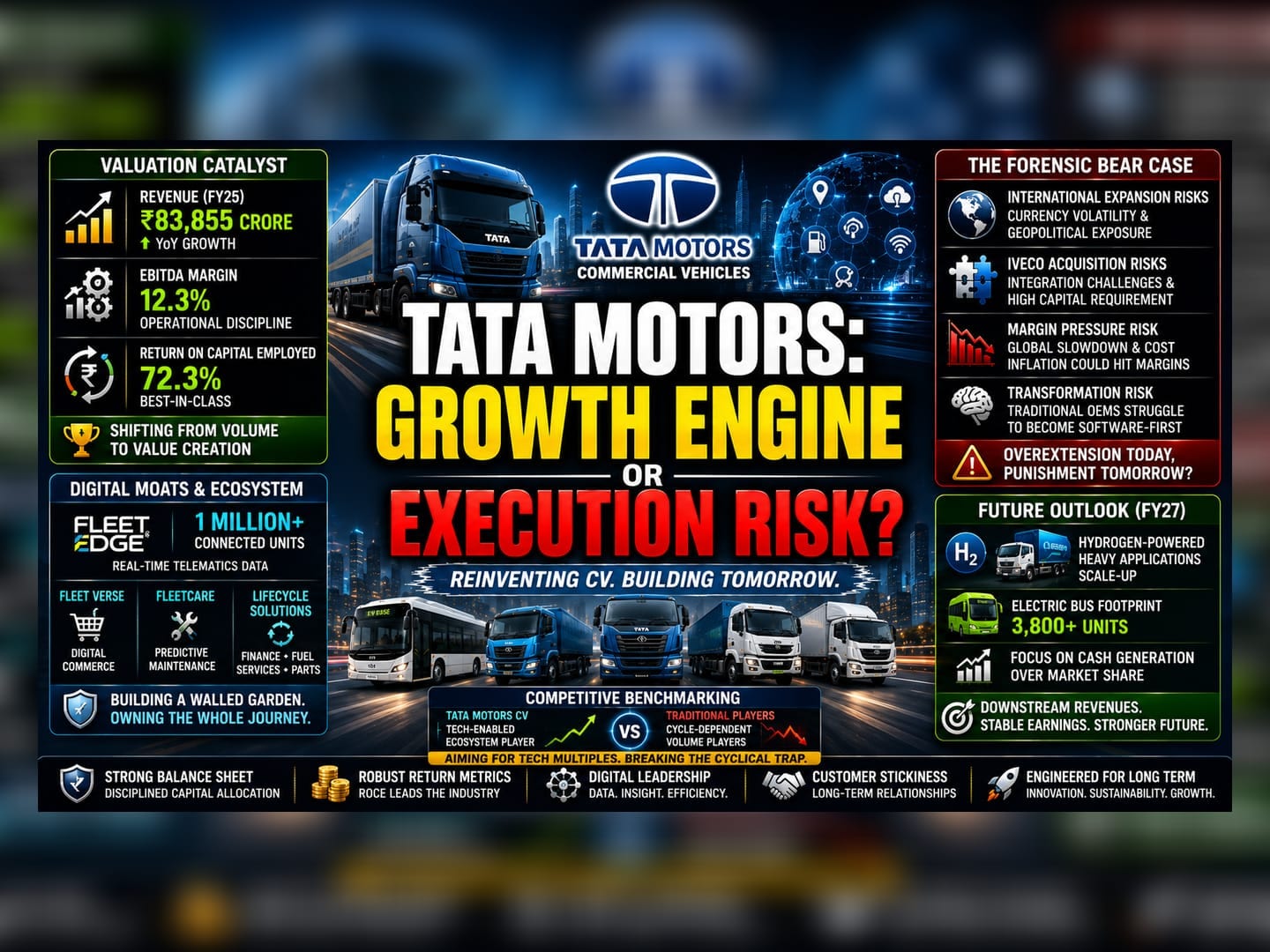 Tata Motors CV Targets Margin Stability via Software Pivot
