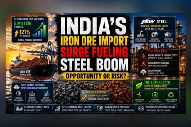 India Iron Ore Import Surge Disrupts Global Shipping Markets