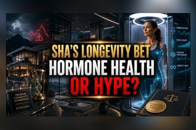 SHA Wellness Pivot: Monetizing the $600B Longevity Market