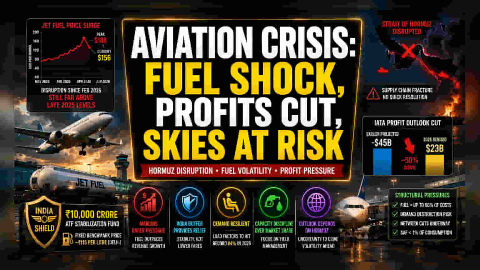Aviation Fuel Crisis: Carriers Face "Demand Destruction" Risk