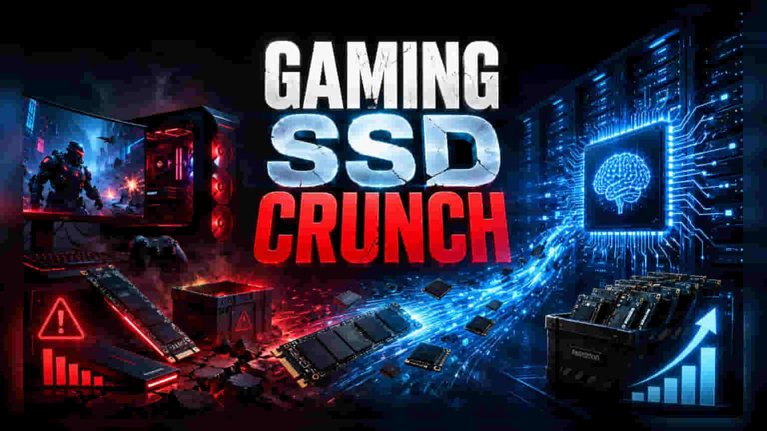 Gaming Storage Crunch: The Hidden Cost of the AI Supercycle