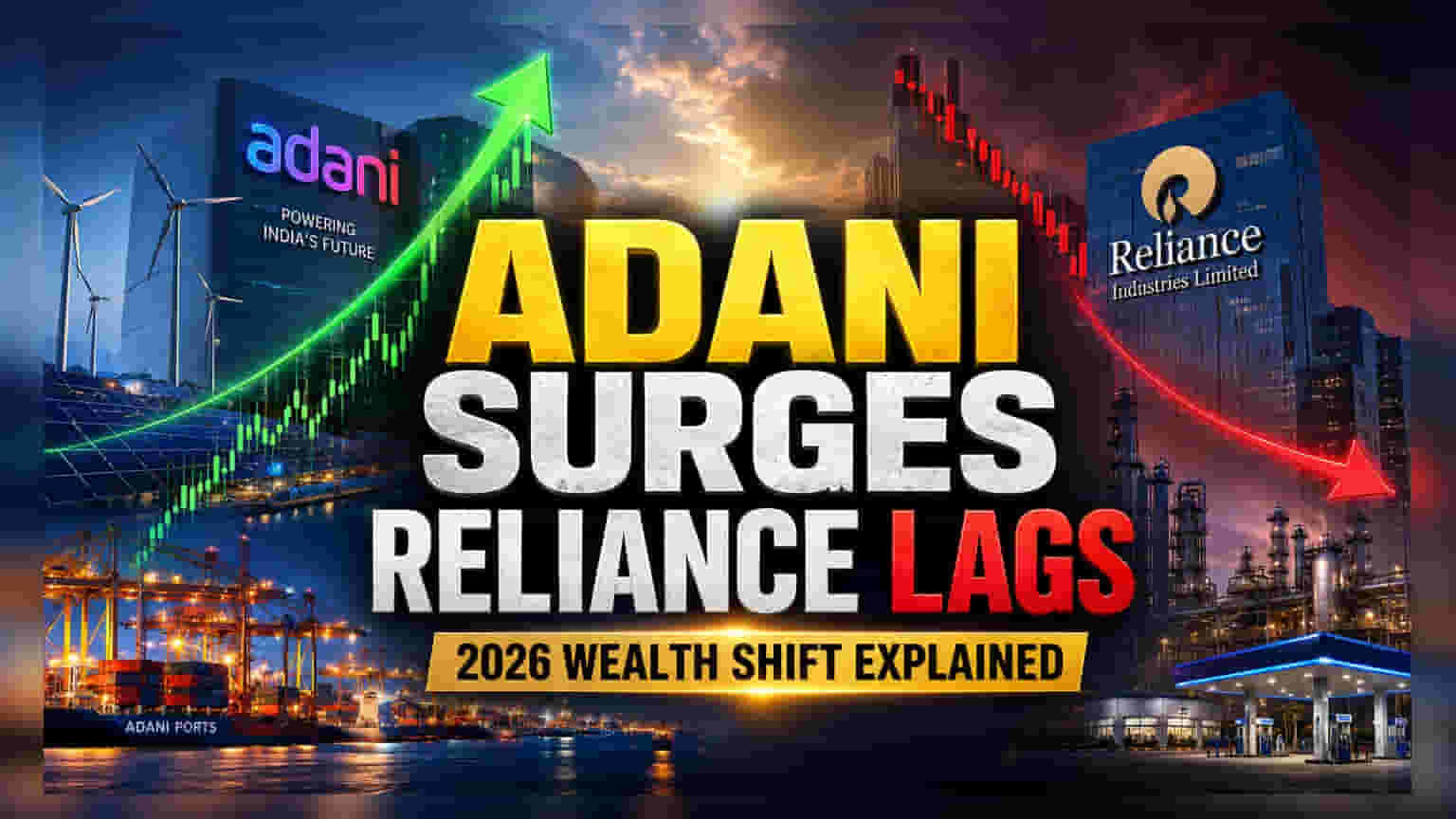 Adani Wealth Surge Reshapes Indian Billionaire Rankings
