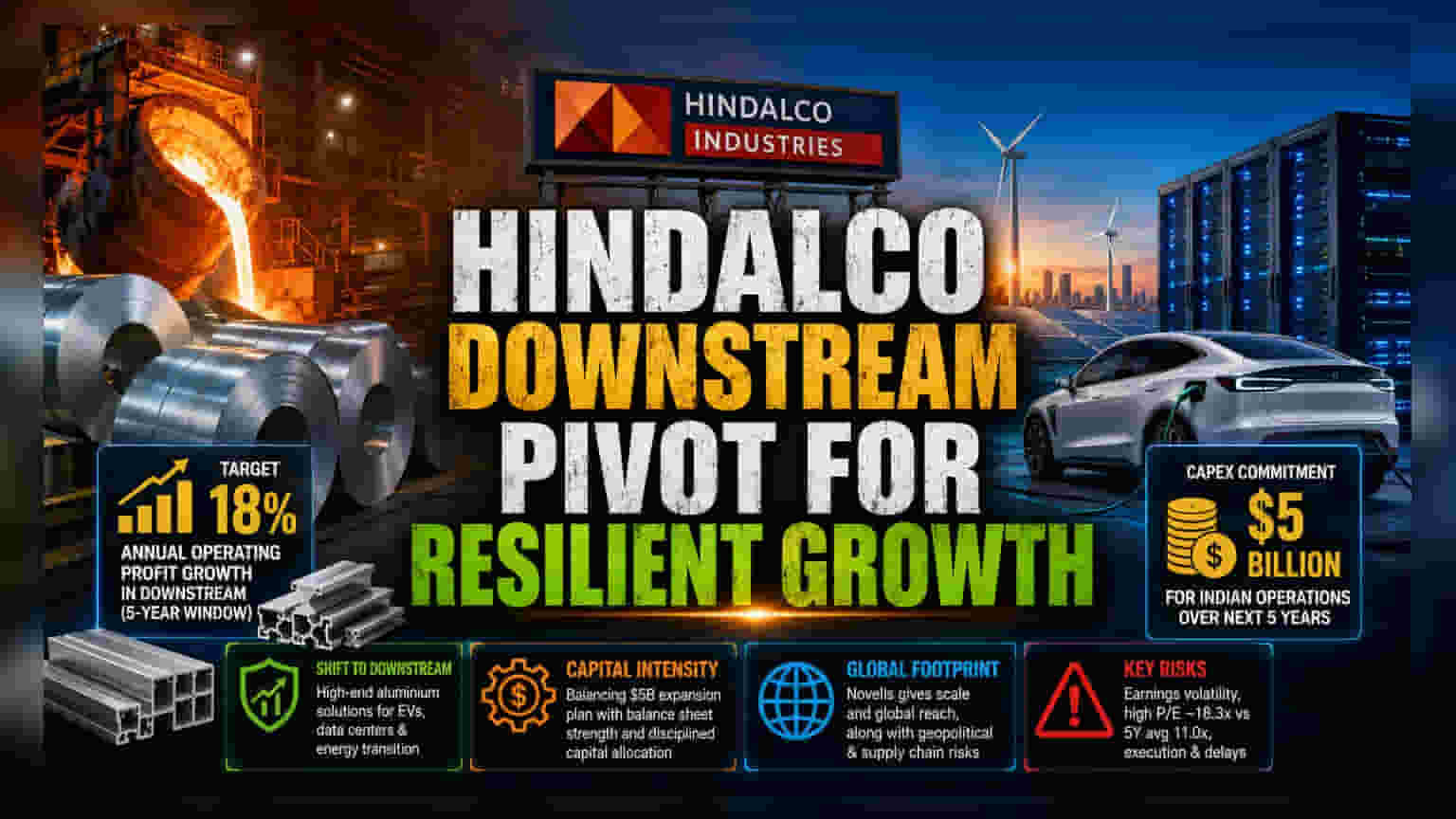 Hindalco Shares: मोठा नफा कमावण्याचे लक्ष्य, पण गुंतवणूकदारांच्या मनात चिंता कायम!