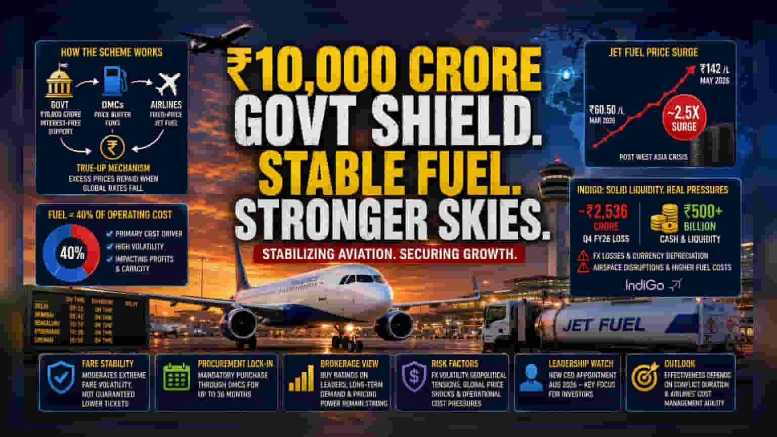 एअर इंडियाचा खर्च कमी होणार? सरकारचं ₹10,000 कोटींचं मोठं पाऊल!