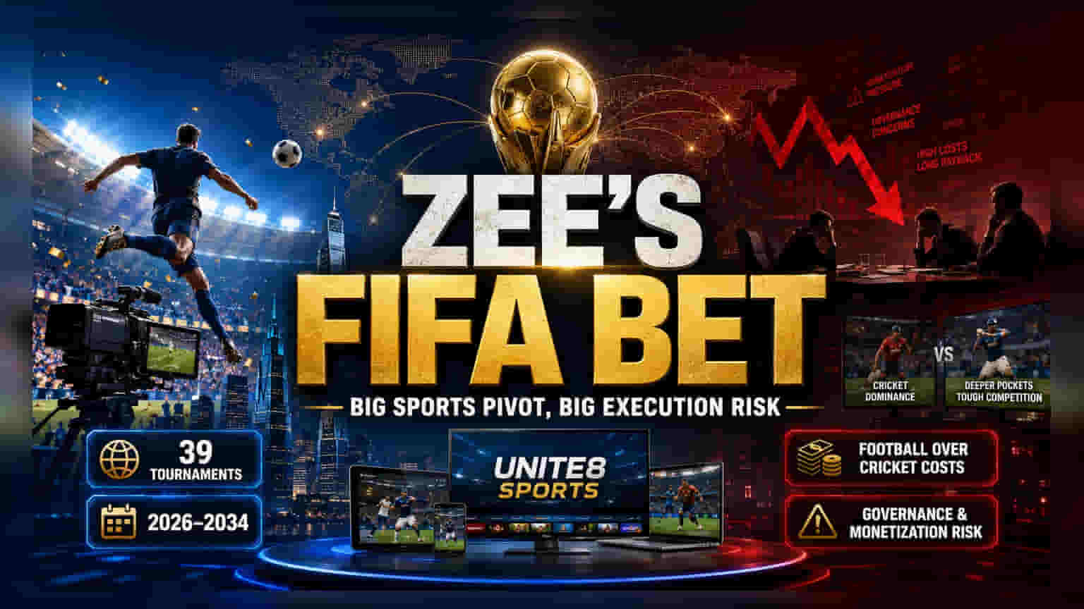 Zee Entertainment: FIFA హక్కుల వేట.. క్రికెట్ ఆధిపత్యాన్ని బద్దలు కొట్టగలదా?