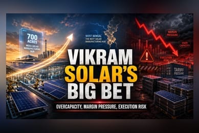 Vikram Solar Eyes ₹27K Cr Bengal Hub Amid Margin Concerns