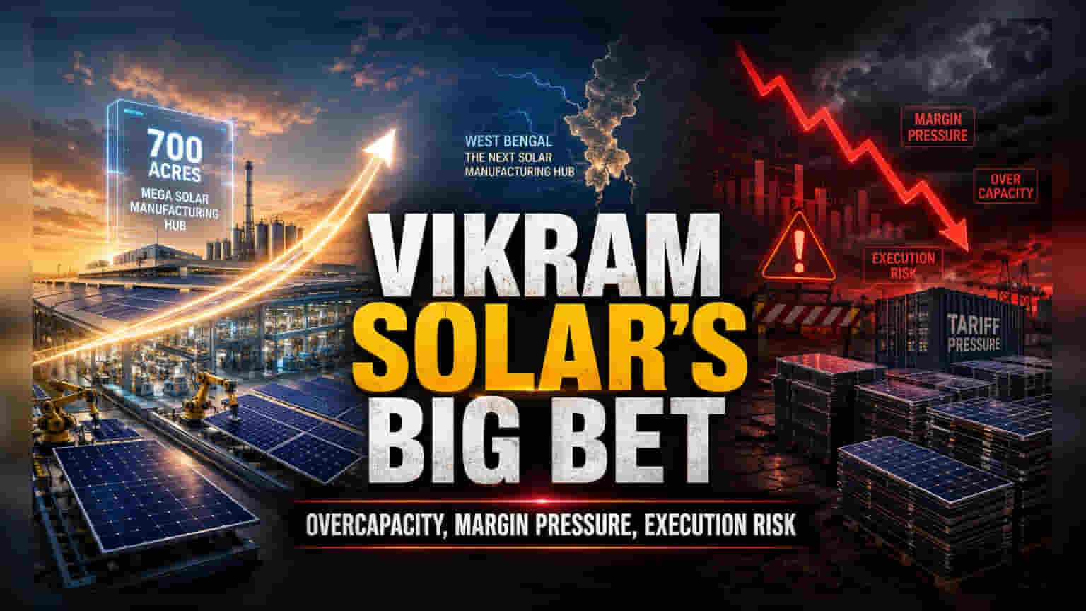 Vikram Solar: மேற்குவங்கத்தில் ₹27,000 கோடி முதலீடு! ஆனால் லாபத்தில் சிக்கலா?