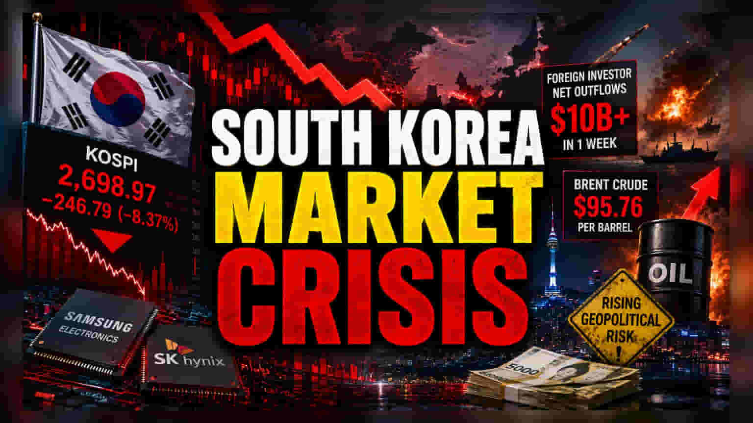 KOSPI Cracks: Tech Sell-off and Rate Fears Trigger Halt