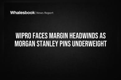 Wipro Faces Margin Headwinds as Morgan Stanley Pins Underweight