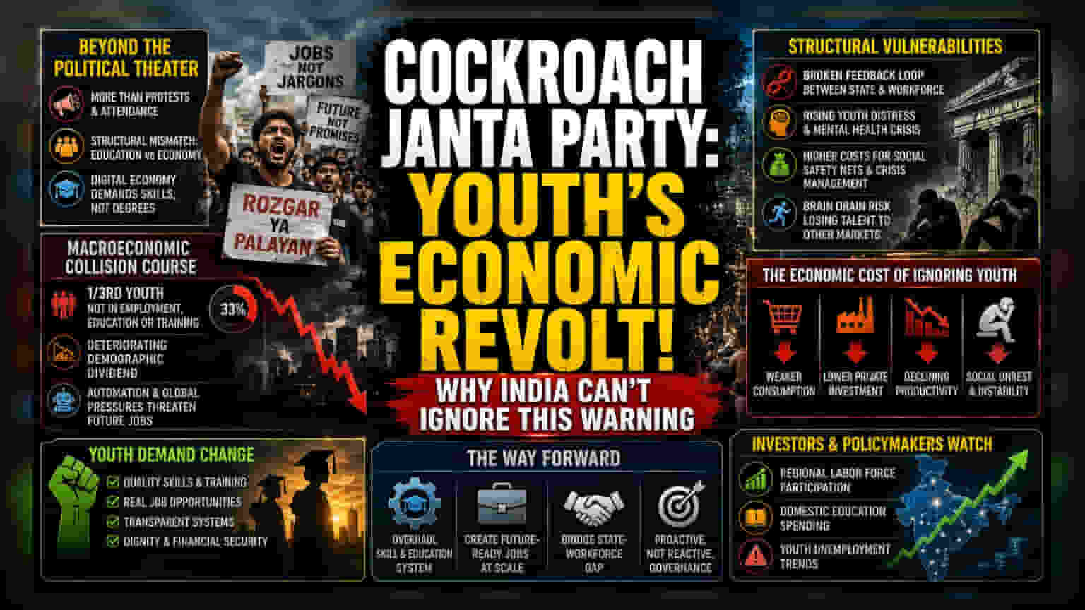 India’s Youth Discontent: Why CJP Risks More Than Politics