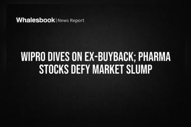 Wipro Dives on Ex-Buyback; Pharma Stocks Defy Market Slump
