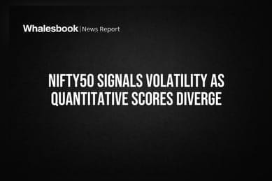 Nifty50 Signals Volatility as Quantitative Scores Diverge
