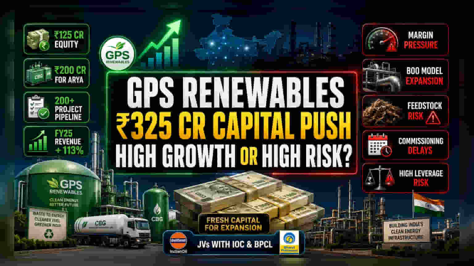 GPS Renewables: ₹635 कोटींची मोठी गुंतवणूक! बायोडिझेल क्षेत्रात कंपनीचा विस्तार