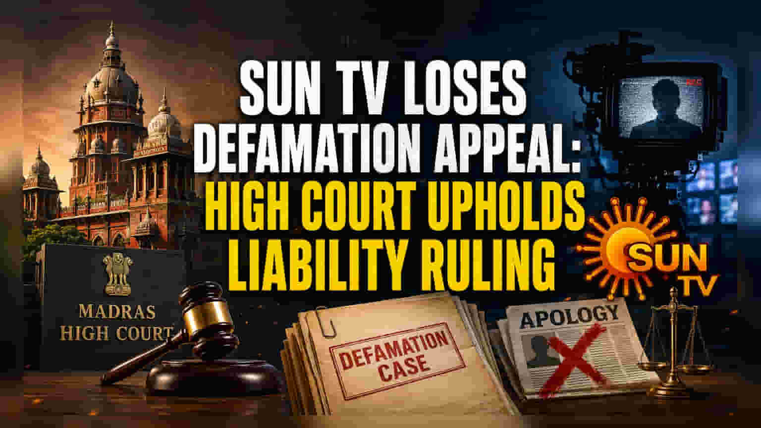 Sun TV Defamation Ruling: દાયકાઓ જૂના કેસમાં કોર્ટે ફટકારી ₹10.05 લાખનો દંડ