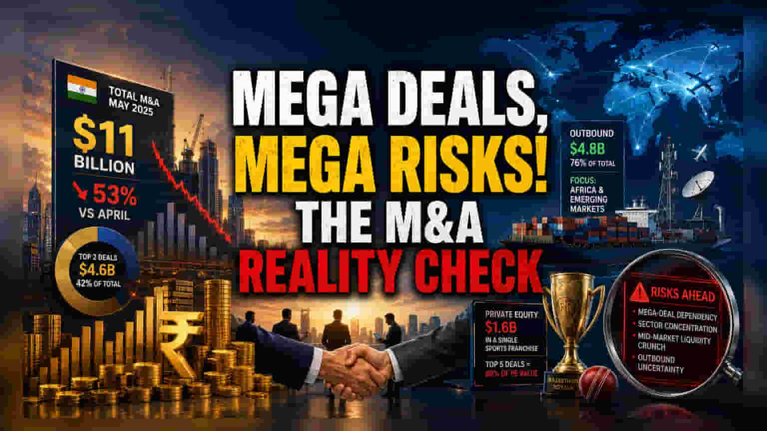 India Deal Market: Billion-Dollar Bets Mask Structural Cooling