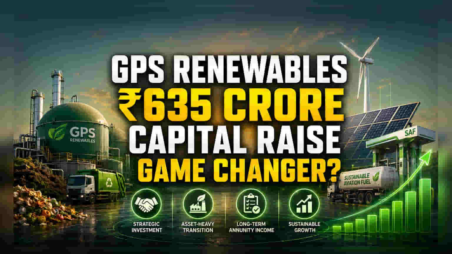 GPS Renewables: ਕੰਪਨੀ ਨੇ ਜੁਟਾਏ ₹635 ਕਰੋੜ, ਪਰ ਇਸ ਵੱਡੇ ਖਤਰੇ 'ਤੇ ਰੱਖੋ ਨਜ਼ਰ!