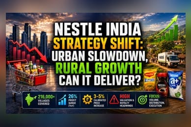 Nestle India Targets Rural Reach Amid Urban Demand Fatigue