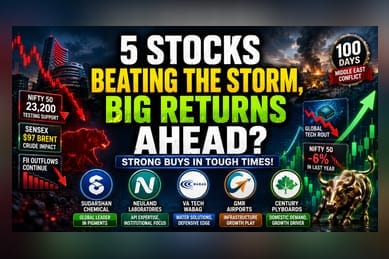 Indian Market Rout: 5 'Strong Buy' Picks Amid Geopolitical Fire