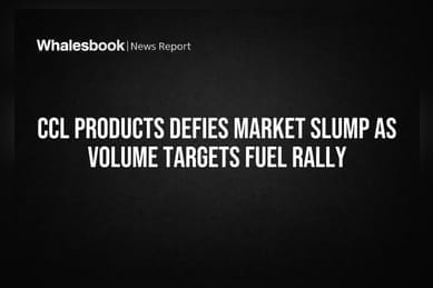 CCL Products Defies Market Slump as Volume Targets Fuel Rally