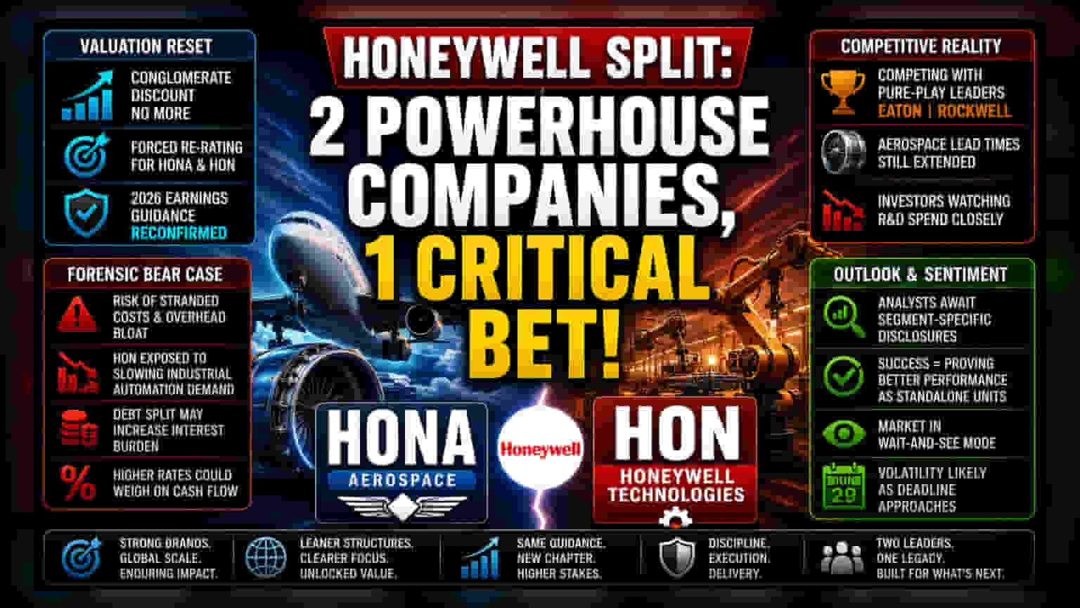 Honeywell Share Split: कंपनीच्या नफ्यावर परिणाम होणार? मोठी जोखीम!