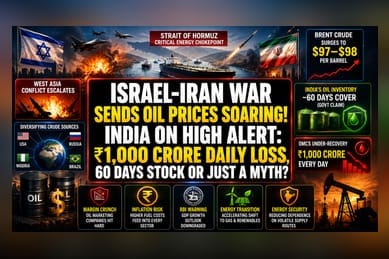 Oil Price Surge Strains India as Geopolitical Risks Mount