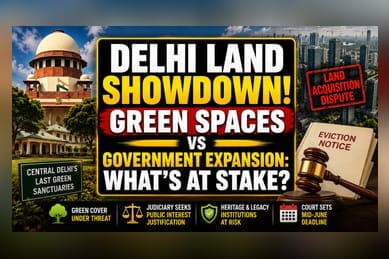 Delhi High Court Blocks Government Land Grab of Green Spaces