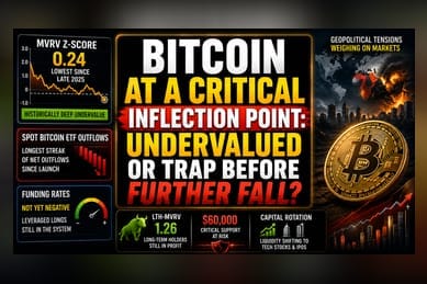 Bitcoin MVRV Z-Score Hits 0.24: Accumulation or Trap?