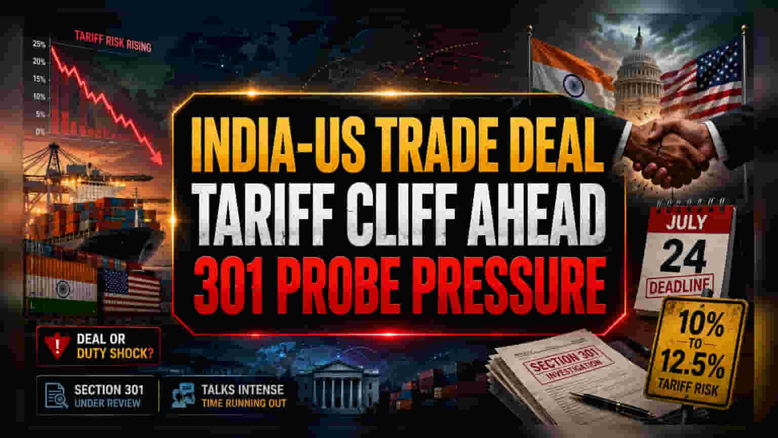 US-India Trade Deal: 'सेक्शन 301' तपासामुळे वाटाघाटी ठप्प, संकटात व्यापार करार