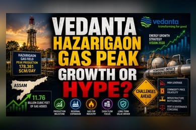 Vedanta Gas Output Surge Masks Underlying Energy Price Risks