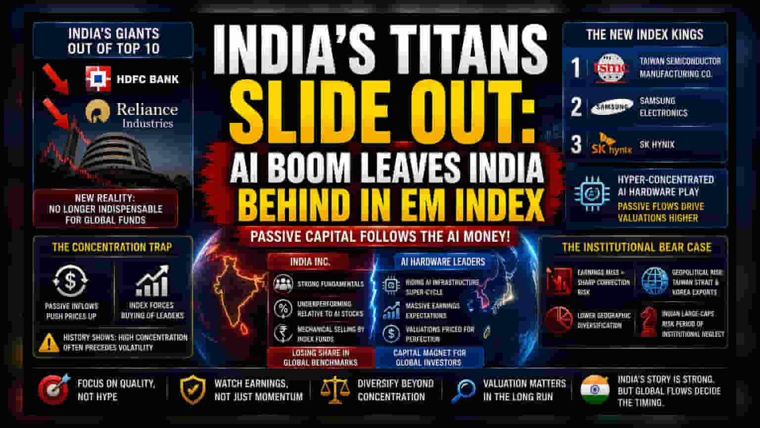 MSCI EM Index Shakeup: India Dethroned by AI Tech Giants