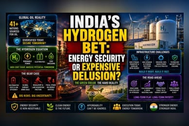 India’s Green Hydrogen Push: Industrial Scale vs. Reality
