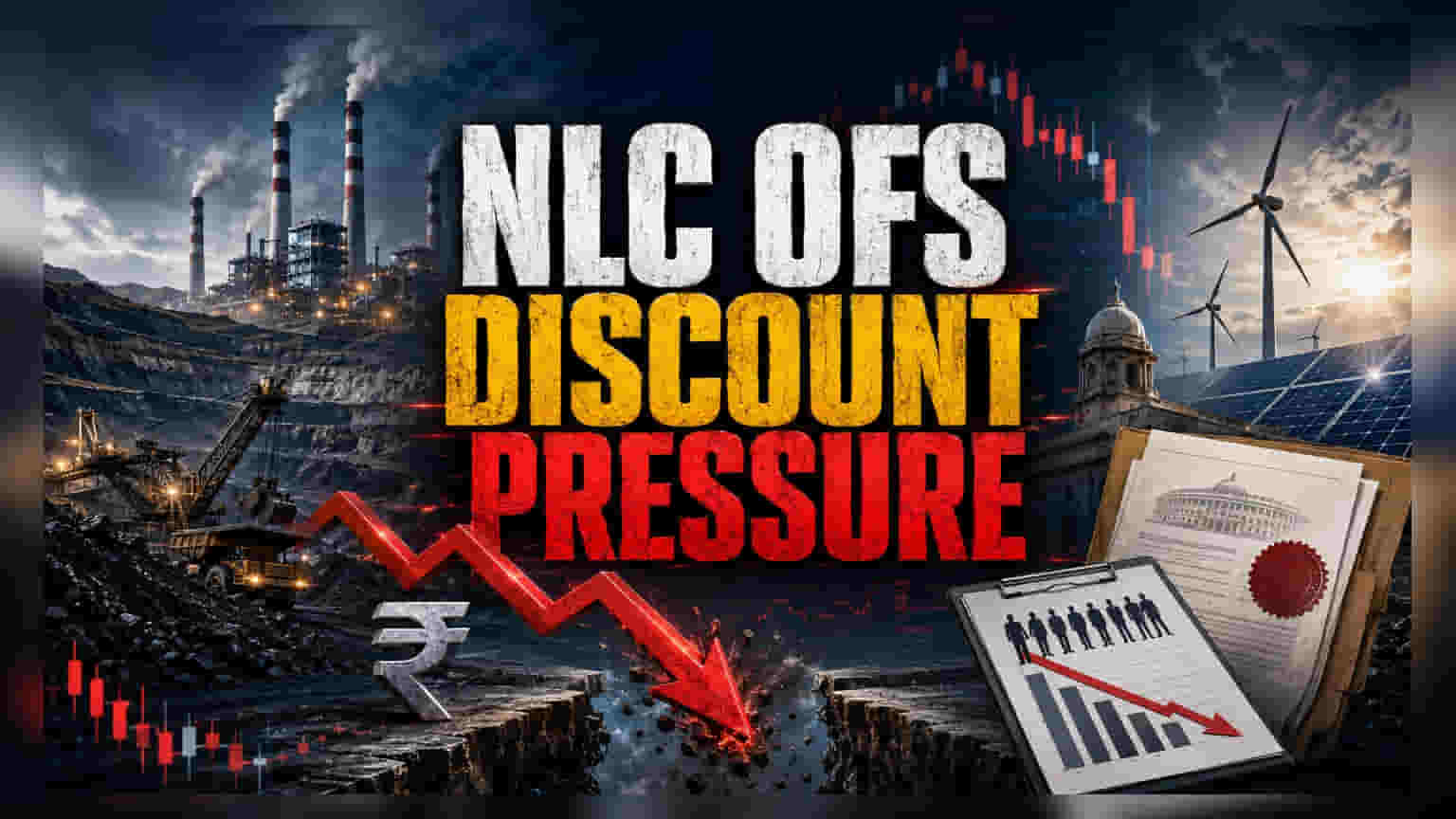 NLC India OFS: सरकारी फ्लोर प्राइस ने बढ़ाई बाजार की टेंशन, क्या शेयर गिरेगा?